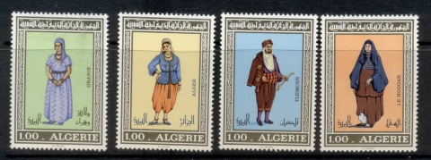 Algeria 1975 Regional Costumes