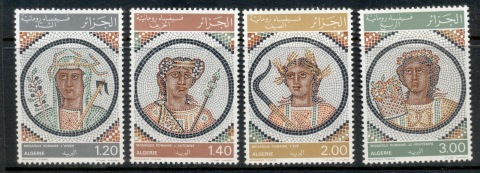 Algeria 1977 Roman Mosaics, Four Seasons