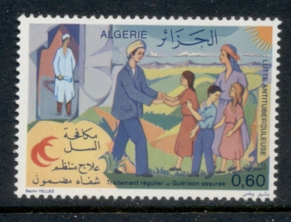 Algeria 1978 Anti-Tuberculosis Campaign
