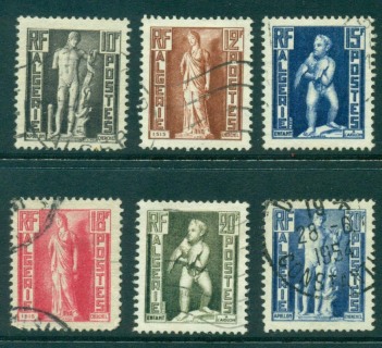 Algeria-1952-Statues-FU-lot31071