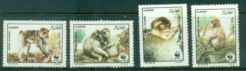 Algeria-1988-WWF-Barbary-Apes-MUH