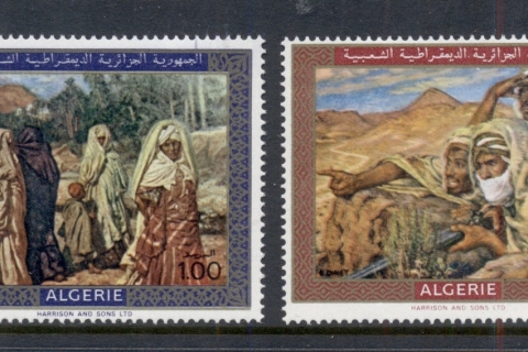 Algeria 1969 Algerian Paintings by Etienne Dinet