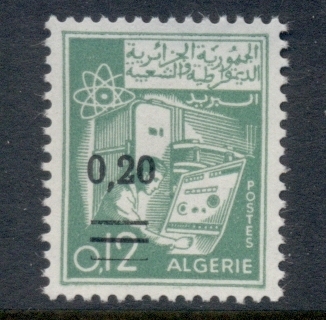 Algeria 1969 20c on 12c Surch