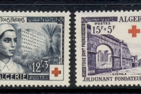 Algeria 1954 Red Cross