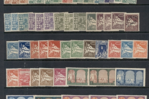 Algeria-1926-39 Pictorials Asst