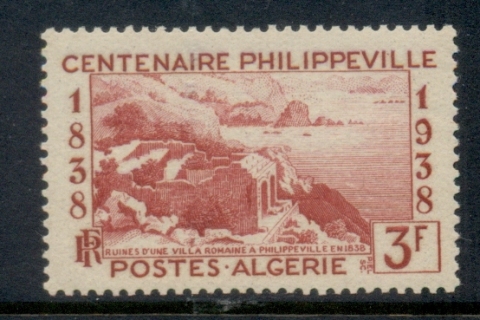 Algeria 1938 Centenary of Philippeville 3f