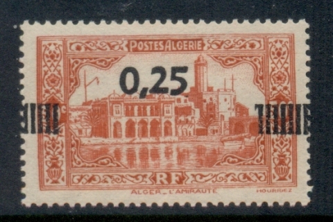 Algeria 1938 Pictorial Surch 25c on 50c