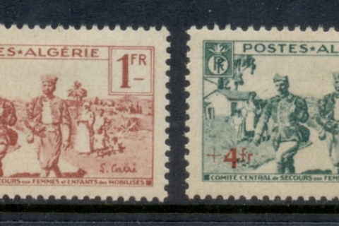 Algeria 1940 Welfare, Families of Mobilized Men