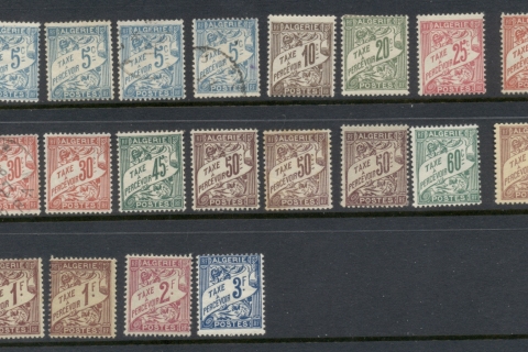Algeria-1926-27 Postage Dues Asst