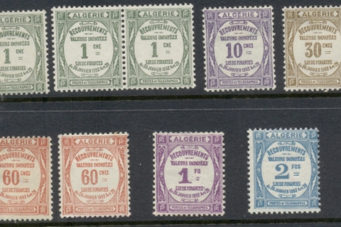Algeria-1926-27 Postage Dues Asst