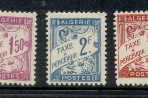 Algeria 1944 Postage Dues