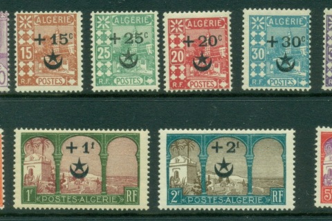 Algeria-1927 Wounded Soldiers Surch