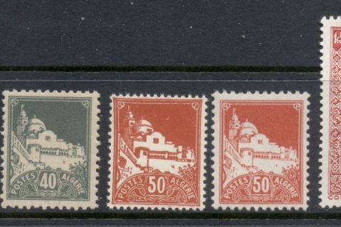 Algeria 1942 Pictorials redrawn