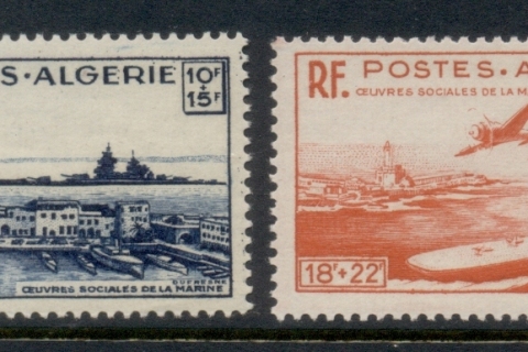 Algeria 1949 Naval Charities