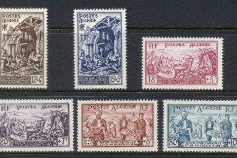 Algeria 1954 Earthquake Victims Orleansville