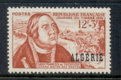 Algeria 1956 Stamp day