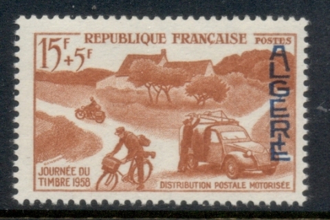 Algeria 1958 Stamp day