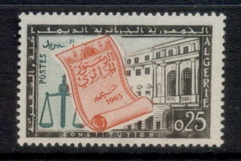 Algeria 1963 New Constitution