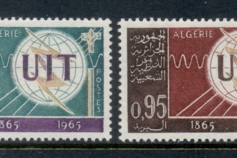 Algeria 1965 ITU Centenary