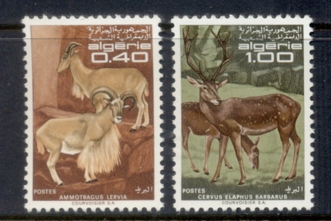 Algeria 1968 Wildlife, barbary Sheep