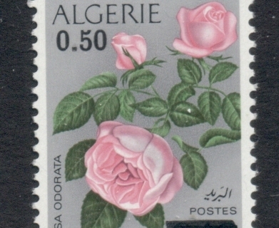Algeria 1975 Flowers Surch 50c on 40c