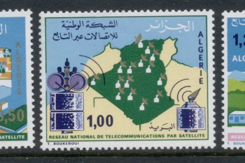 Algeria 1975 Satellite telecommunications network
