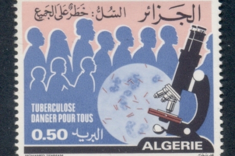 Algeria 1976 Fight Against Tuberculosis