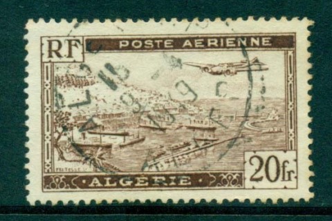 Algeria-1946-20F-Brown-Type-II