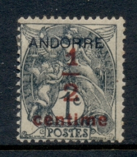 Andorra-Fr-1931-0-5c-Newspaper-Stamp-MH