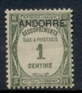 Andorra-Fr-1931-33-Postage-Dues