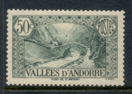 Andorra-Fr-1932-43-Pictorial-50c-MLH_1