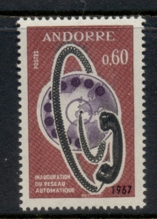 Andorra-Fr-1967-Automatic-Telephone-Service-MUH