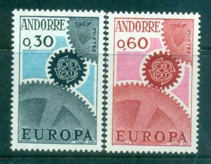 Andorra-Fr-1967-Europa