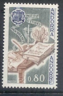 Andorra-Fr-1977-Andorran-Studies-MUH