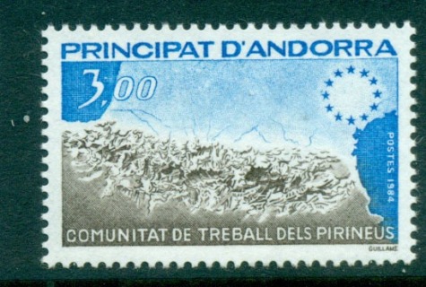 Andorra-Fr-1984-Pyrenees-Region-Work-Community-MUH-lot58457