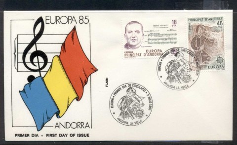 Andorra-Fr-1985-Europa-Music-Year-FDC_1