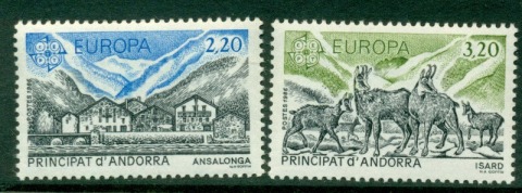 Andorra-Fr-1986-Europa-MUH-Lot16026