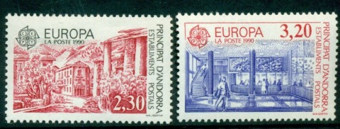 Andorra-Fr-1990-Europa-MUH-Lot16030