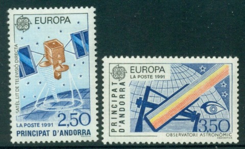 Andorra-Fr-1991-Europa-MUH-Lot16031