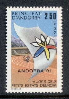 Andorra-Fr-1991-Games-of-the-Small-European-States-MUH