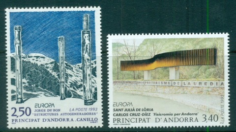 Andorra-Fr-1993-Europa-MUH