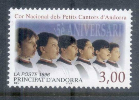 Andorra-Fr-1996-Childrens-Choir-MUH