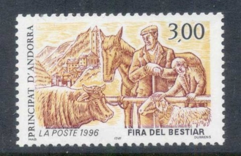 Andorra-Fr-1996-Livestock-Fair-MUH