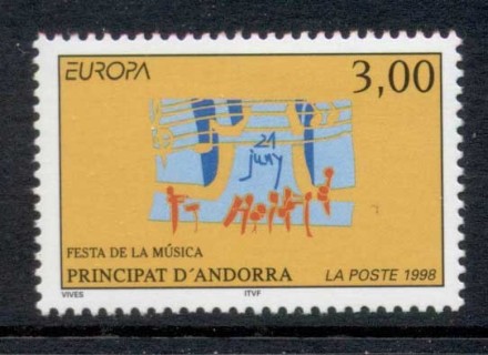 Andorra-Fr-1998-Europa-MUH