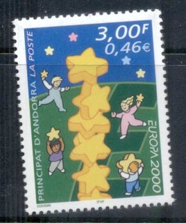 Andorra-Fr-2000-Europa-MUH