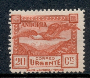 Andorra-Sp-1929-Special-Delivery