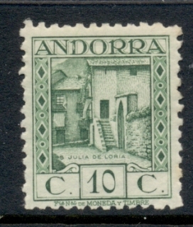 Andorra-Sp-1931-38-10c-St-Julia-de-Loria