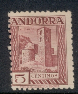 Andorra-Sp-1931-38-5c-St-Juan-de-Caselles