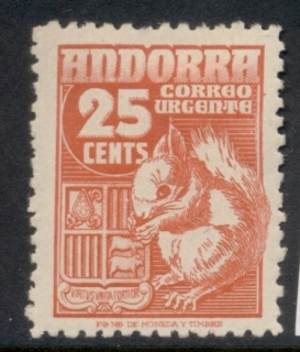 Andorra-Sp-1949-Special-Delivery