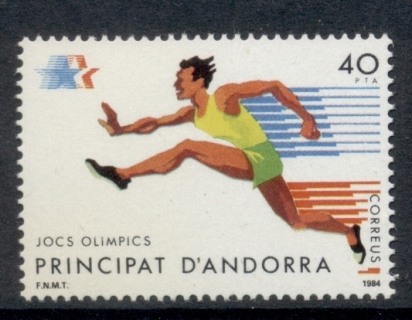 Andorra-Sp-1984-Summer-Olympics-Running-MUH